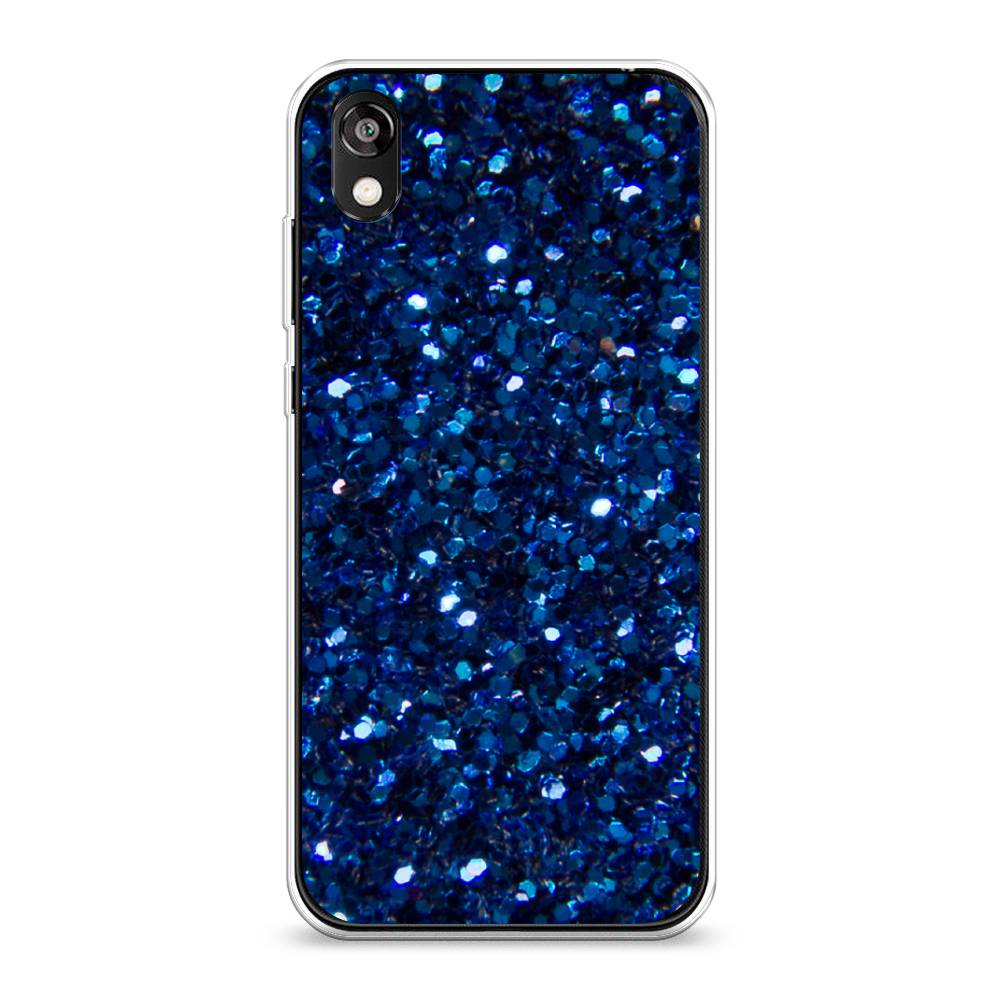 

Чехол Awog "Синие блестки рисунок" для Honor 8S