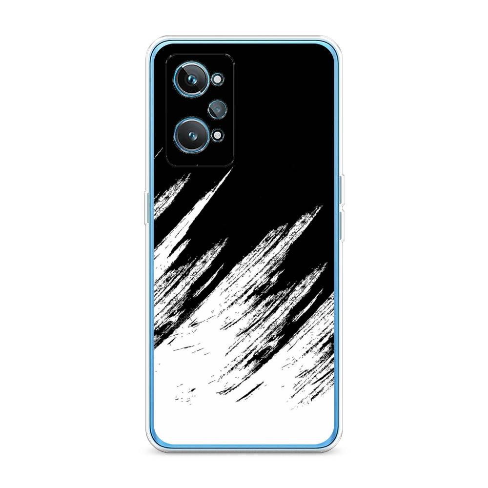 

Чехол Awog на Realme GT 2 "Черно белые брызги", Разноцветный, 258550-3