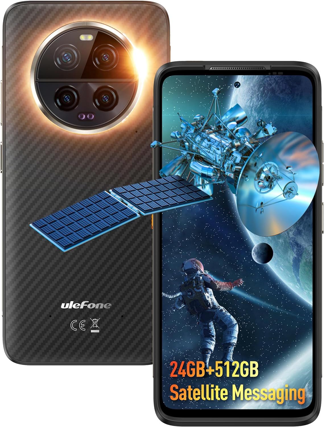 Смартфон Ulefone Armor 23 ultra black 12/512GB черный