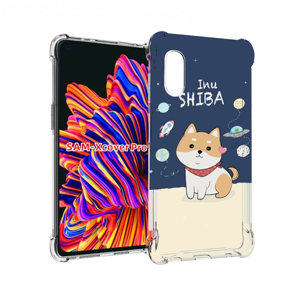 

Чехол MyPads сиба-шиба-ину для Samsung Galaxy Xcover Pro 1, Прозрачный, Tocco