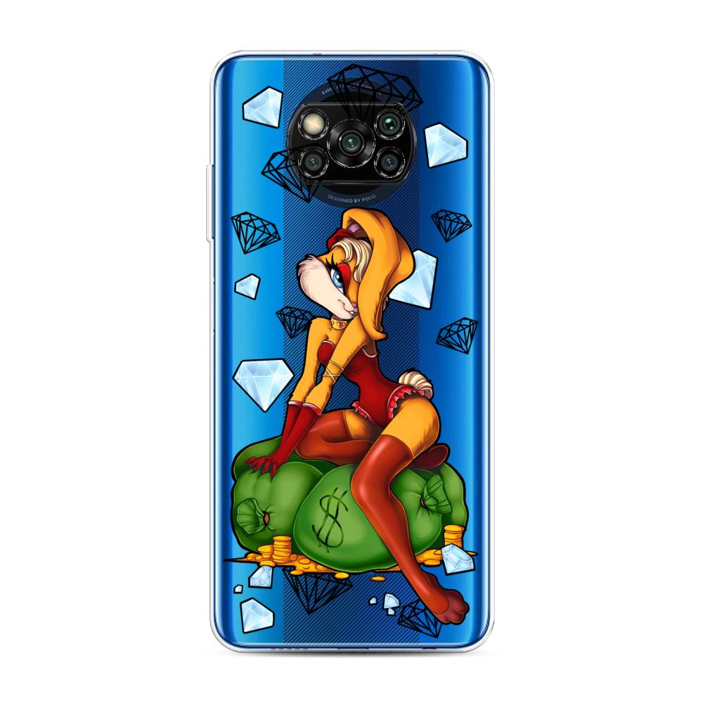 

Чехол на Xiaomi Poco M4 Pro 5G/Redmi Note 11S 5G "Опасная гейша", Красный;оранжевый;зеленый, 39250-6