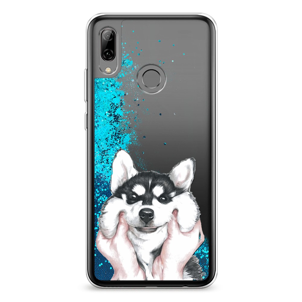

Чехол Awog на Honor 10 Lite/Huawei P Smart 2019 "Щечки хаски", Разноцветный, 67293-1