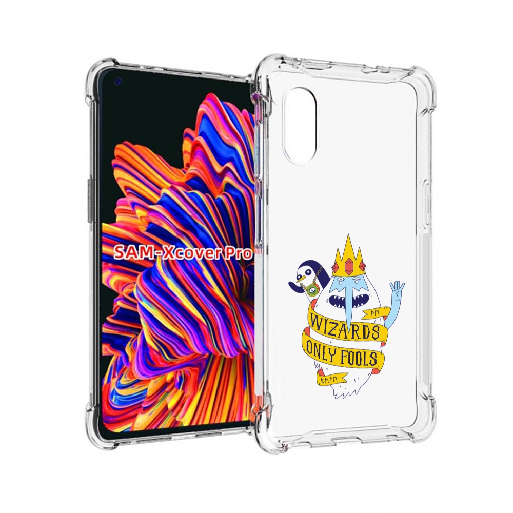 

Чехол MyPads время приключений снежный король для Samsung Galaxy Xcover Pro 1, Прозрачный, Tocco