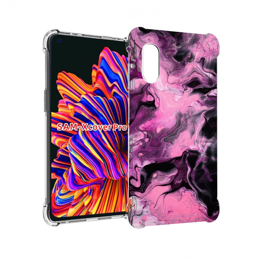 

Чехол MyPads смешивание-фиолетового для Samsung Galaxy Xcover Pro 1, Прозрачный, Tocco