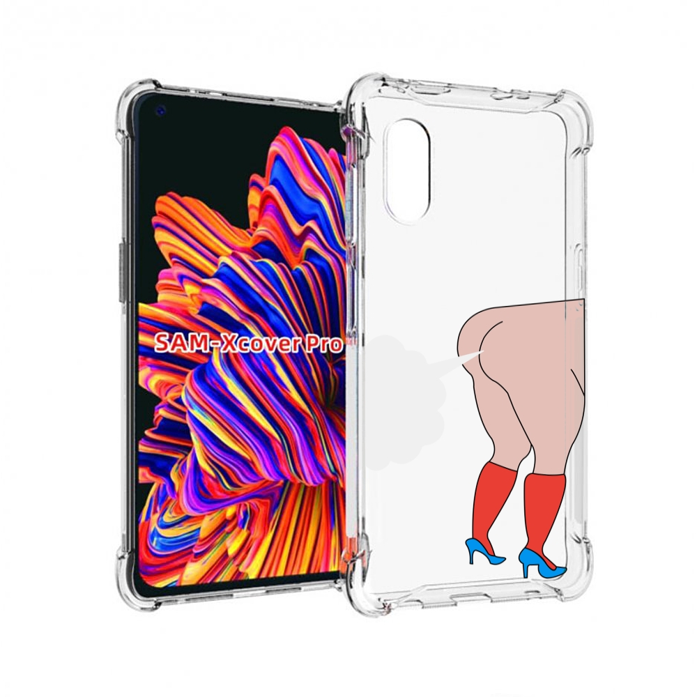 

Чехол MyPads смешная-ситуация детский для Samsung Galaxy Xcover Pro 1, Прозрачный, Tocco