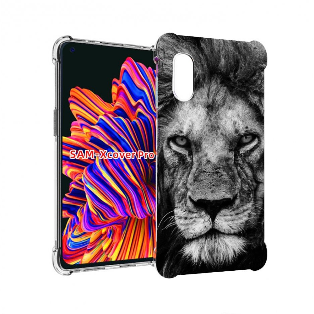 

Чехол MyPads смуглый лев мужской для Samsung Galaxy Xcover Pro 1, Прозрачный, Tocco