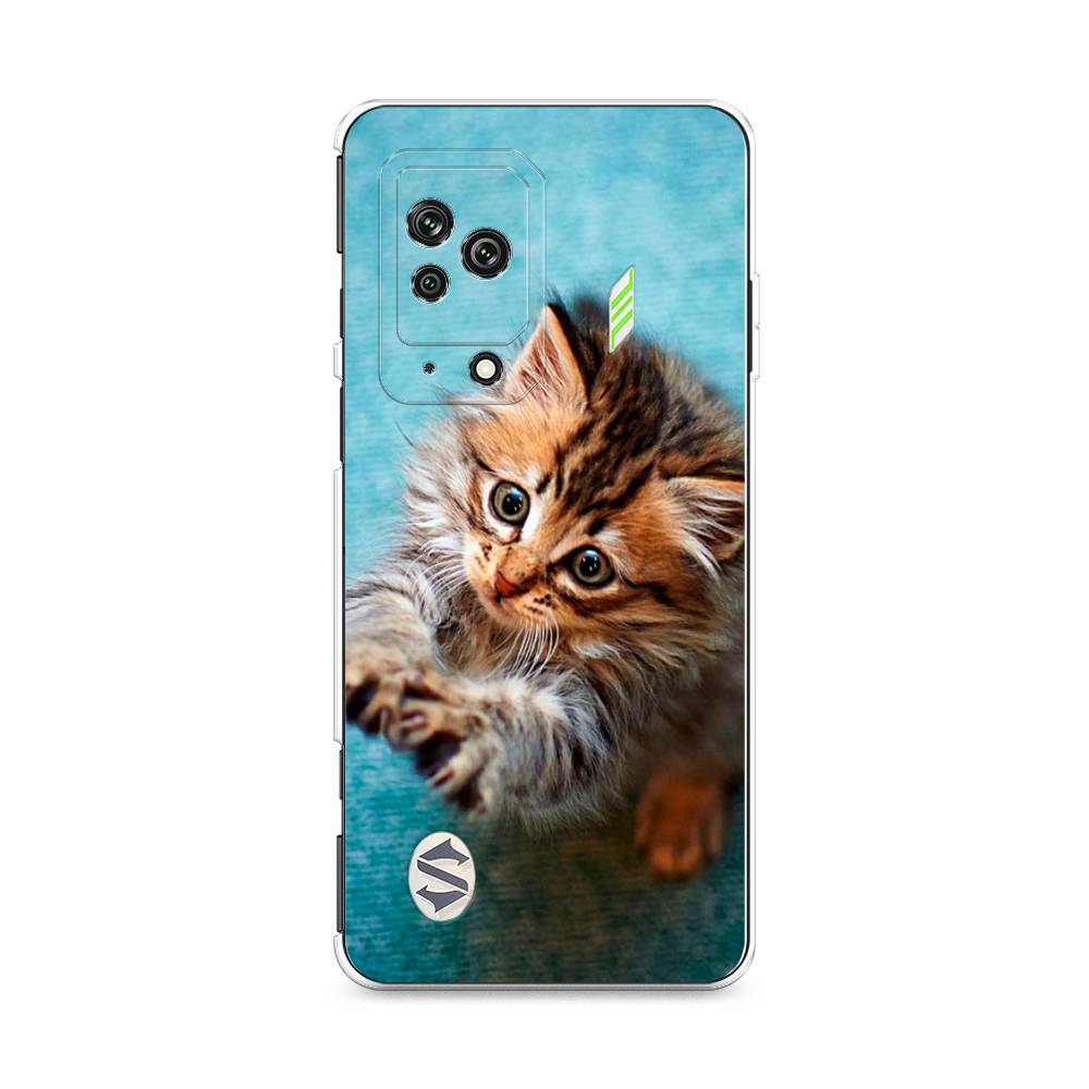 

Чехол Awog на Xiaomi Black Shark 5 "Котенок просит есть", Разноцветный, 314050-2