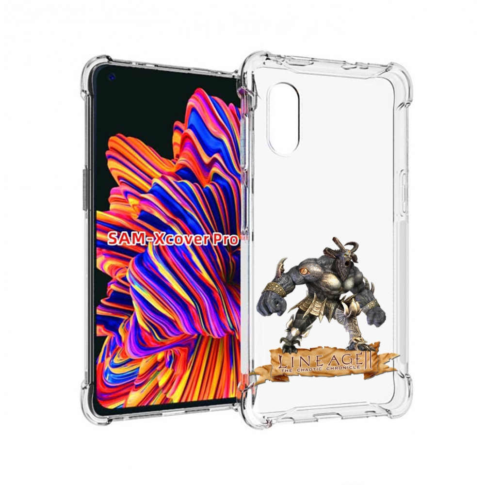 

Чехол MyPads Байлор для Samsung Galaxy Xcover Pro 1, Прозрачный, Tocco