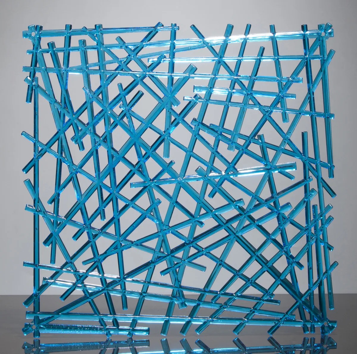 Комплект декоративных панелей Jilda Хворост K/SR409Blue, цвет голубой комплект подвесов на тросах для панелей lc pn k1