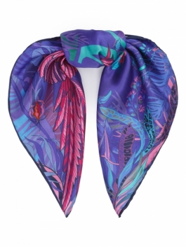 

Платок женский ELEGANZZA 01-00039523 фиолетовый, 53х53 см, 01-00039523