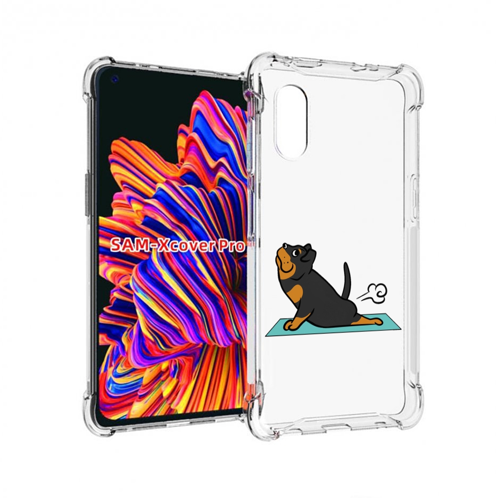 Чехол MyPads спортивная-собачка для Samsung Galaxy Xcover Pro 1