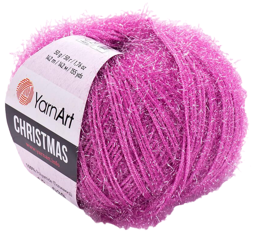

Пряжа YarnArt Christmas (12), флокс, 5 шт. по 50 г, Розовый