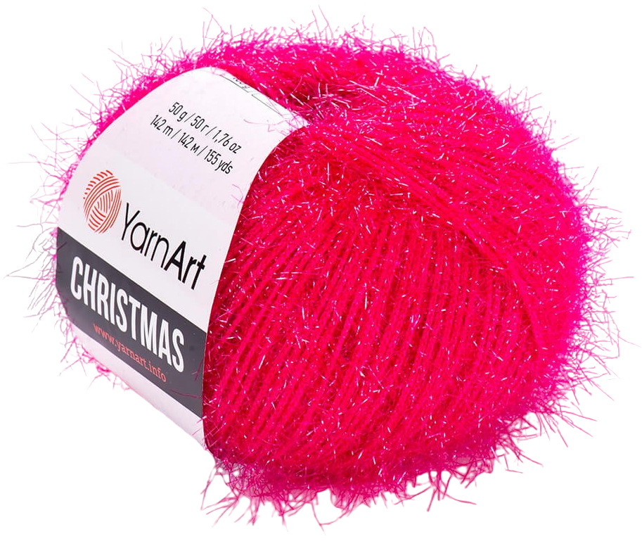 

Пряжа YarnArt Christmas (33), малина, 5 шт. по 50 г