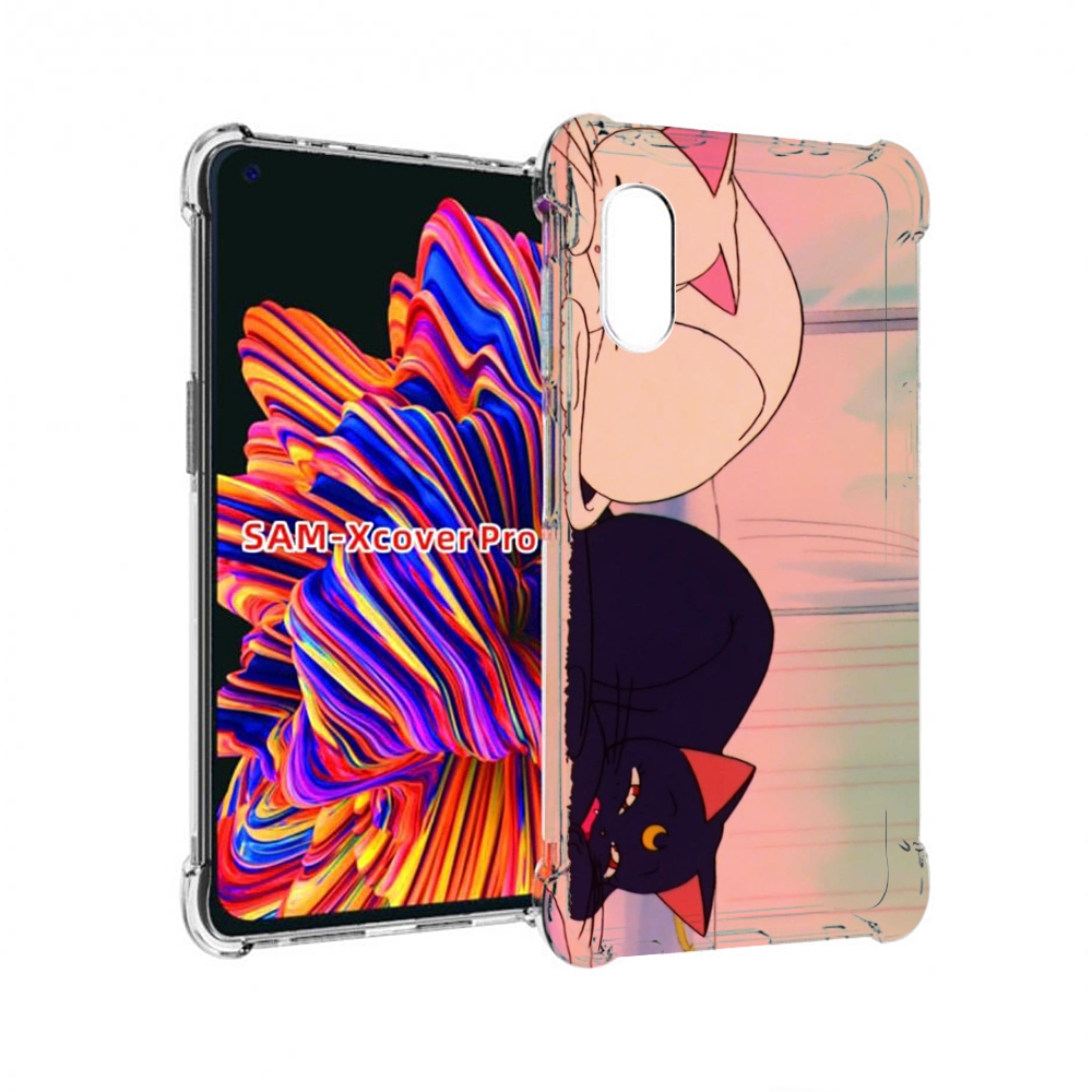 

Чехол MyPads спящие коты для Samsung Galaxy Xcover Pro 1, Прозрачный, Tocco