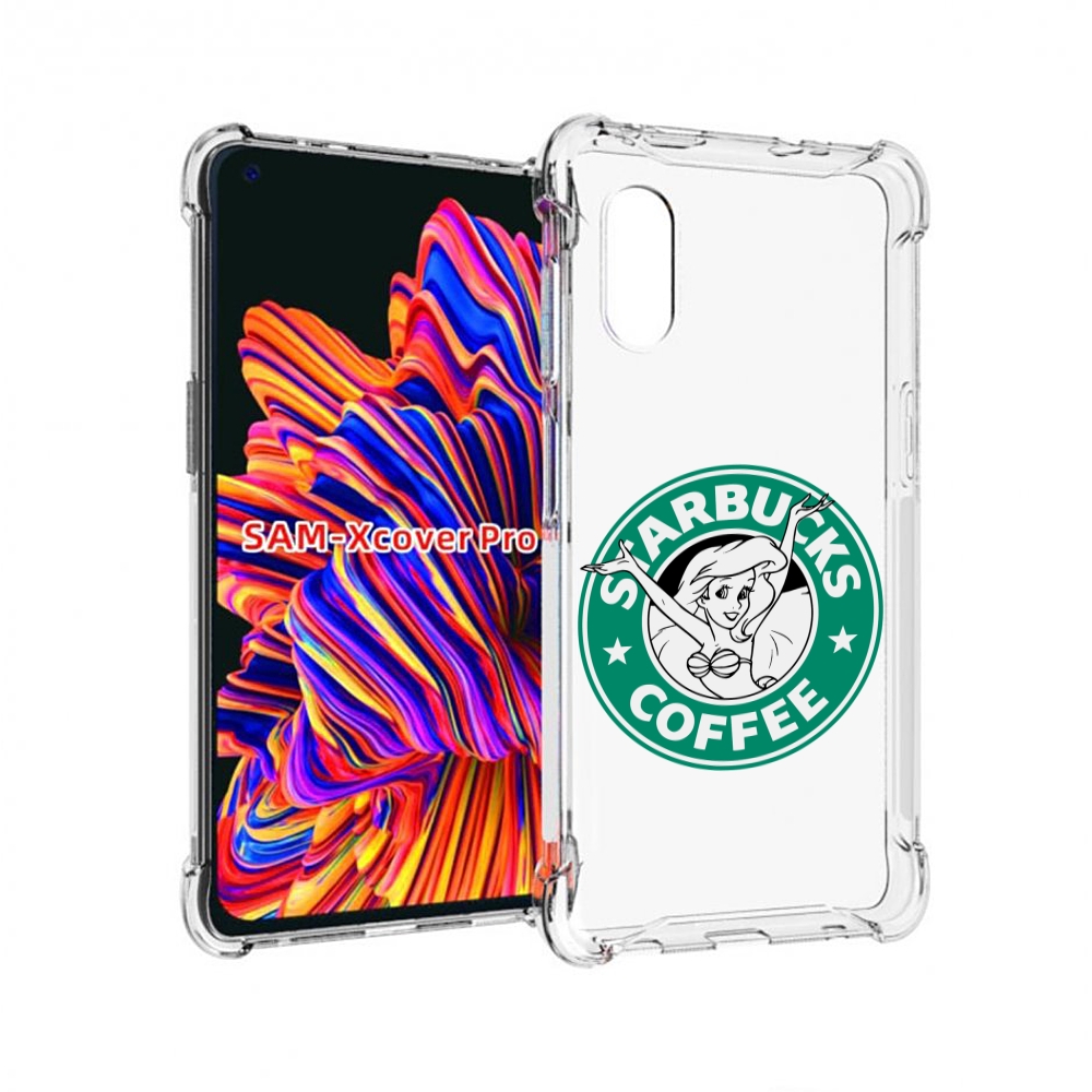

Чехол MyPads старбакс-кофее для Samsung Galaxy Xcover Pro 1, Прозрачный, Tocco