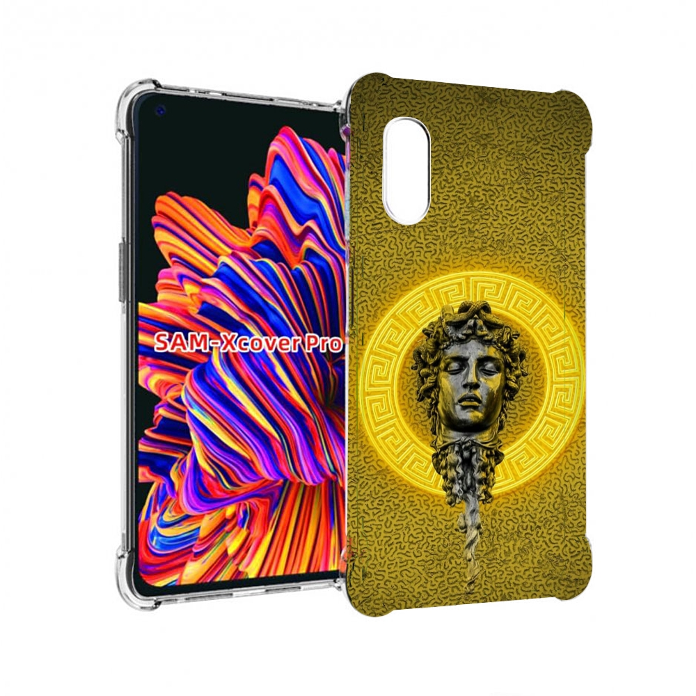 

Чехол MyPads статуя версачи для Samsung Galaxy Xcover Pro 1, Прозрачный, Tocco