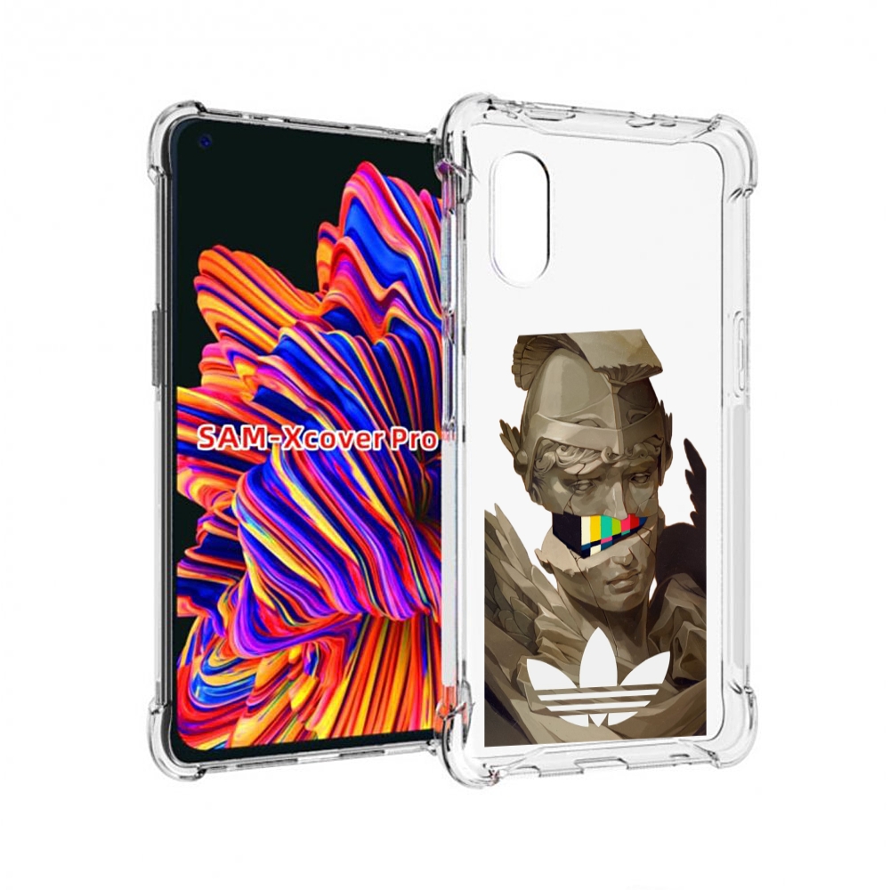 

Чехол MyPads статуя-адидас для Samsung Galaxy Xcover Pro 1, Прозрачный, Tocco