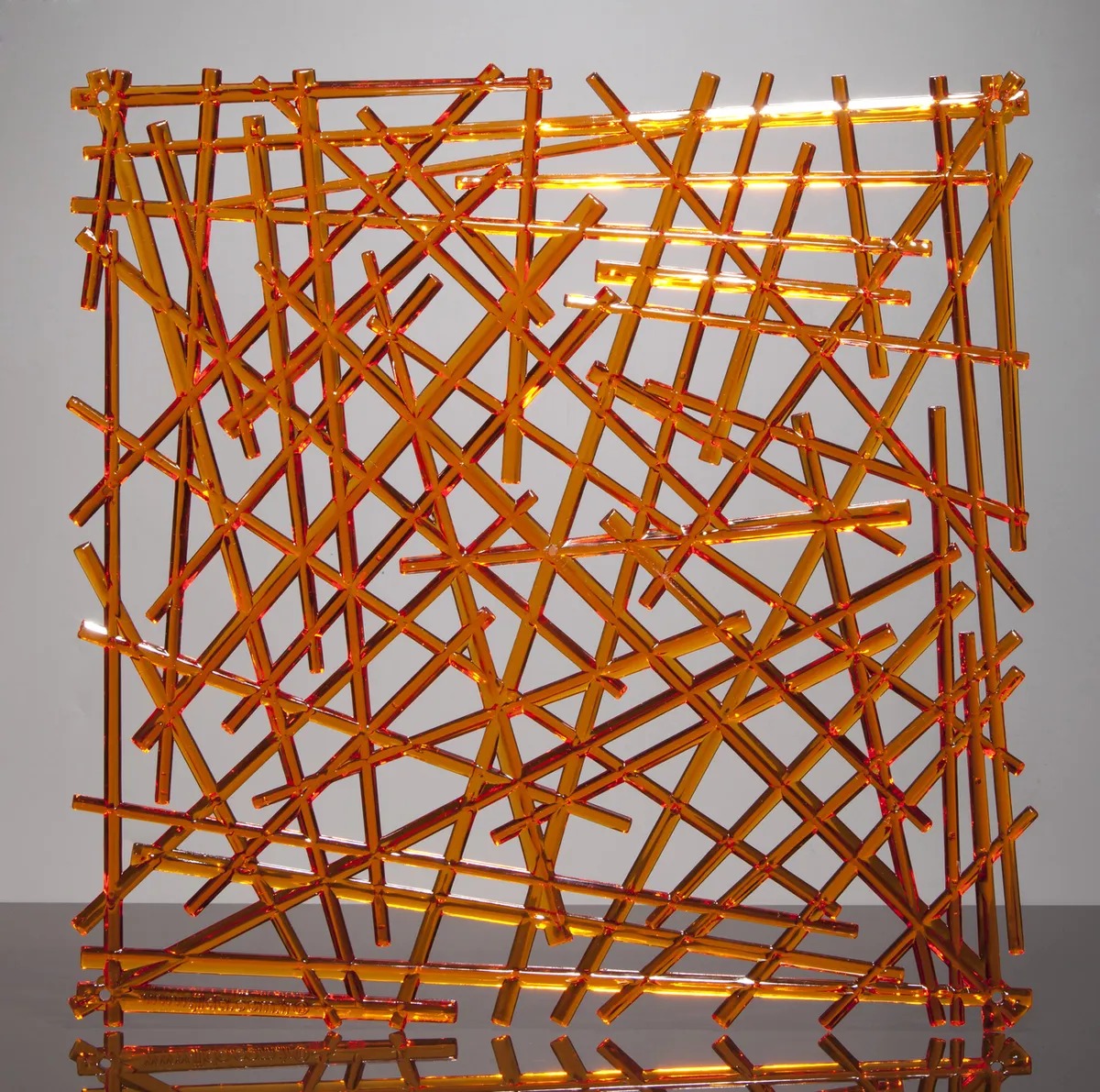 Комплект декоративных панелей Jilda Хворост K/SR410Orange, цвет оранжевый