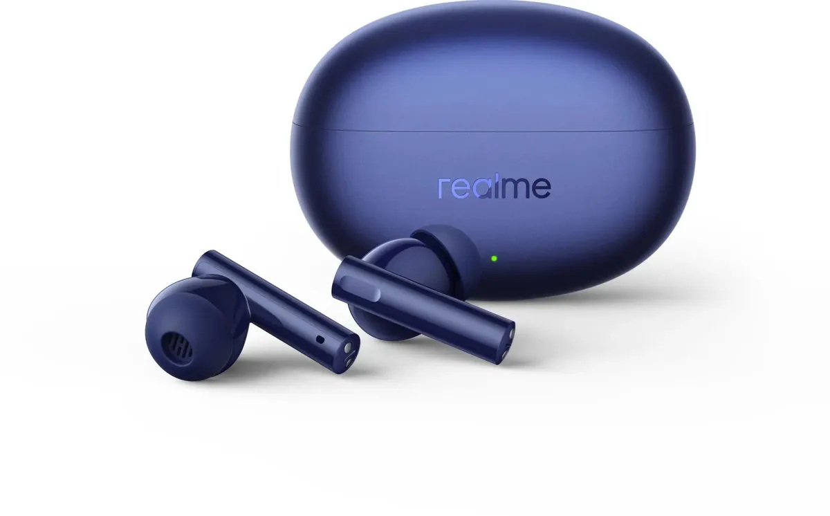 

Наушники REALME Buds Air 5 RMA2301, Bluetooth, внутриканальные, синий 631215000026, Наушники REALME Buds Air 5 RMA2301, Bluetooth, внутриканальные, синий [631215000026]