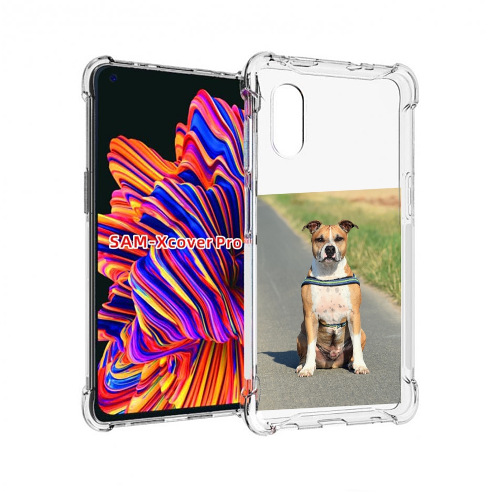 

Чехол MyPads стаффорд терьер для Samsung Galaxy Xcover Pro 1, Прозрачный, Tocco