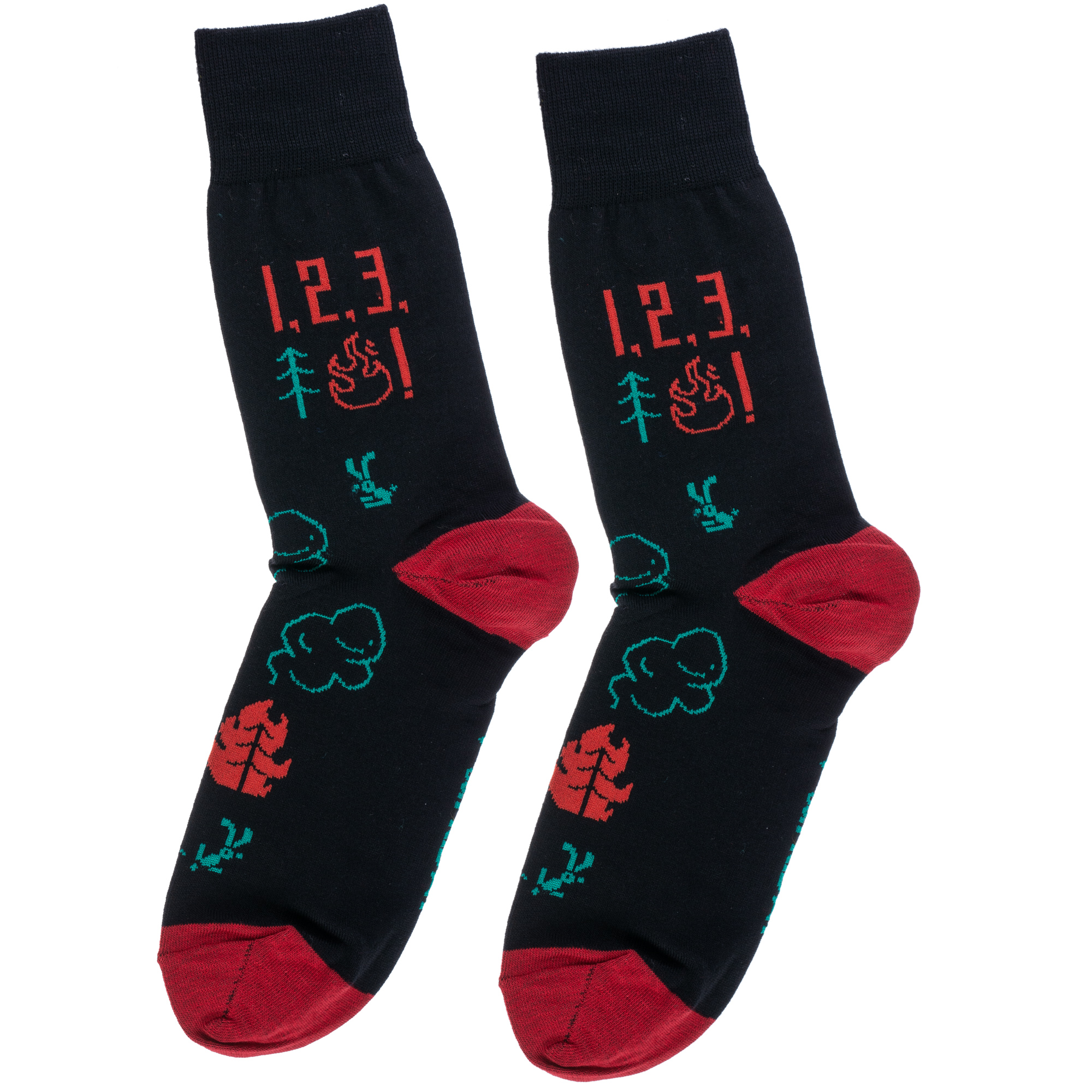 Носки унисекс St. Friday Socks NY23-1261-19/12/02 черные 38-41