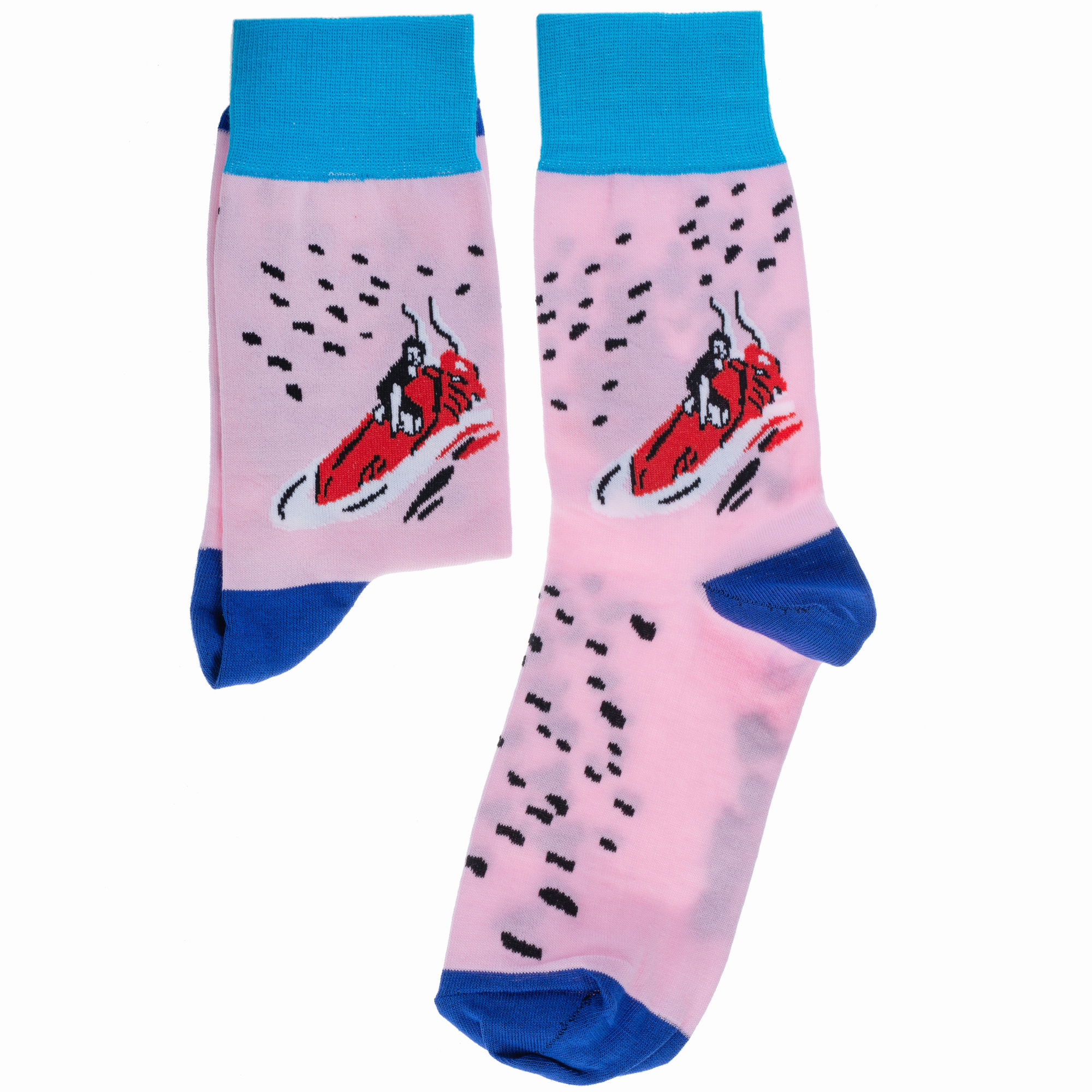 

Носки унисекс St. Friday Socks tr0801 розовые, Розовый, tr0801
