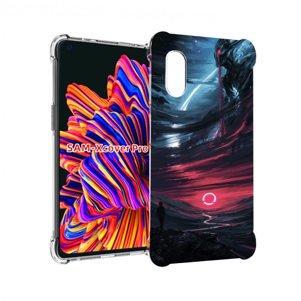 

Чехол MyPads страшный мир для Samsung Galaxy Xcover Pro 1, Прозрачный, Tocco