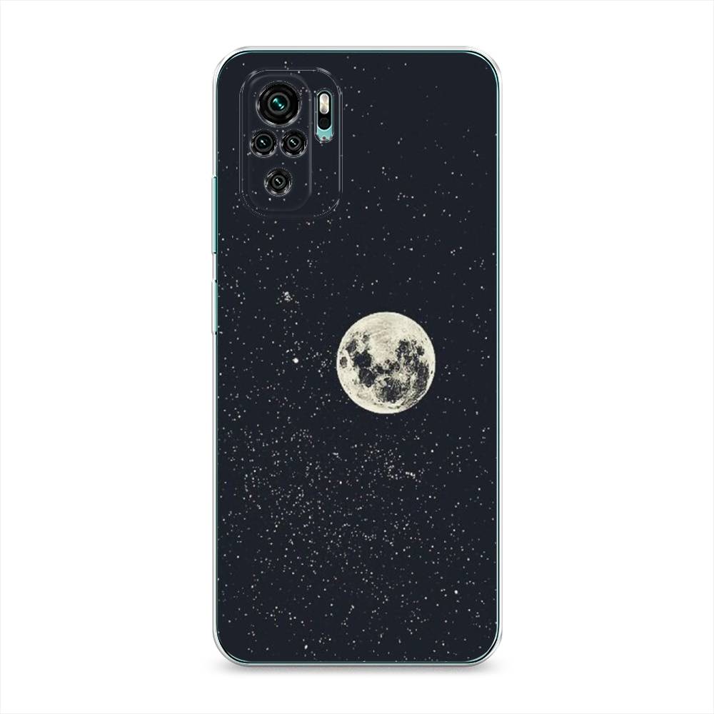 

Чехол на Xiaomi Redmi Note 10/Note 10S/Poco M5s "Полнолуние", Красный, 39750-2