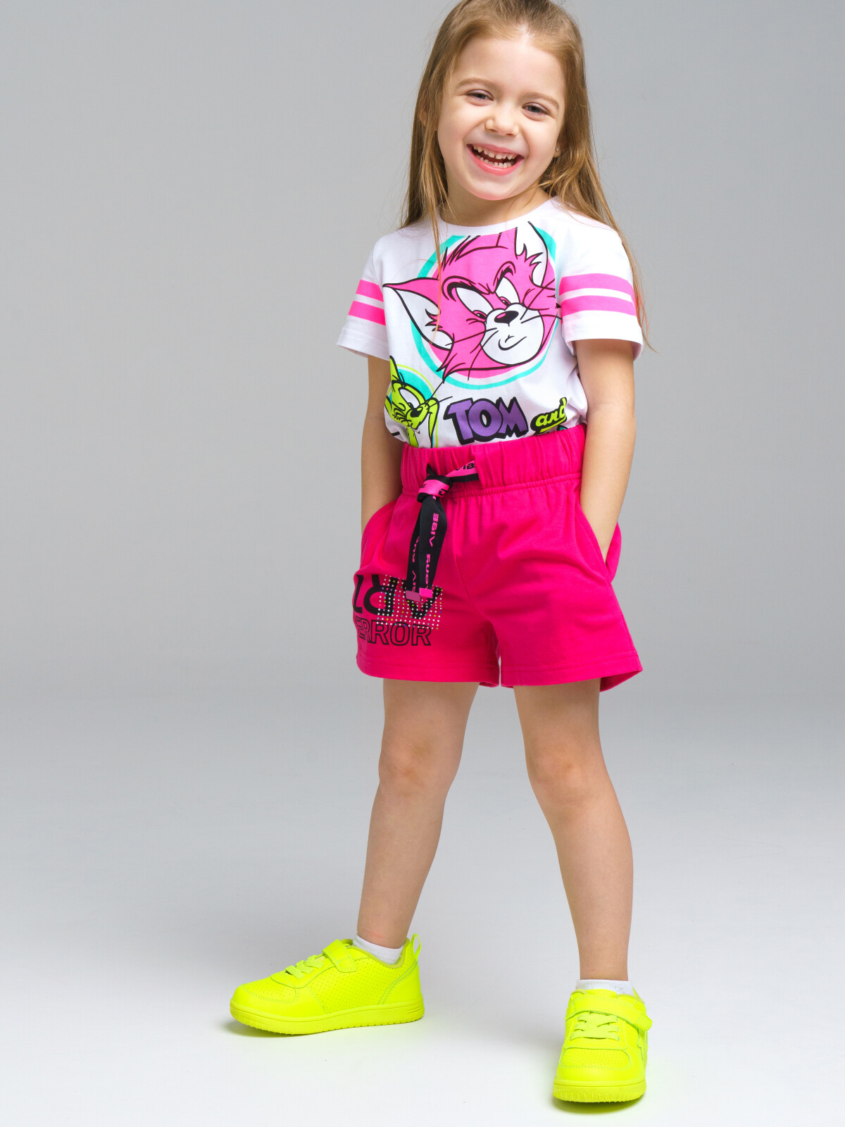 

Шорты детские PlayToday Kids 12322016, разноцветный, 104, 12322016