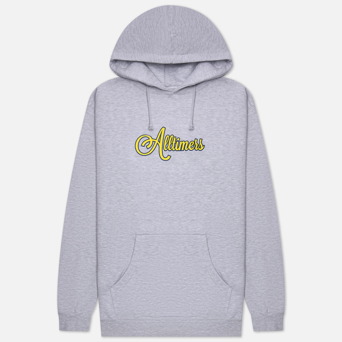 Мужская толстовка Alltimers Signature Needed Hoodie серый, Размер S