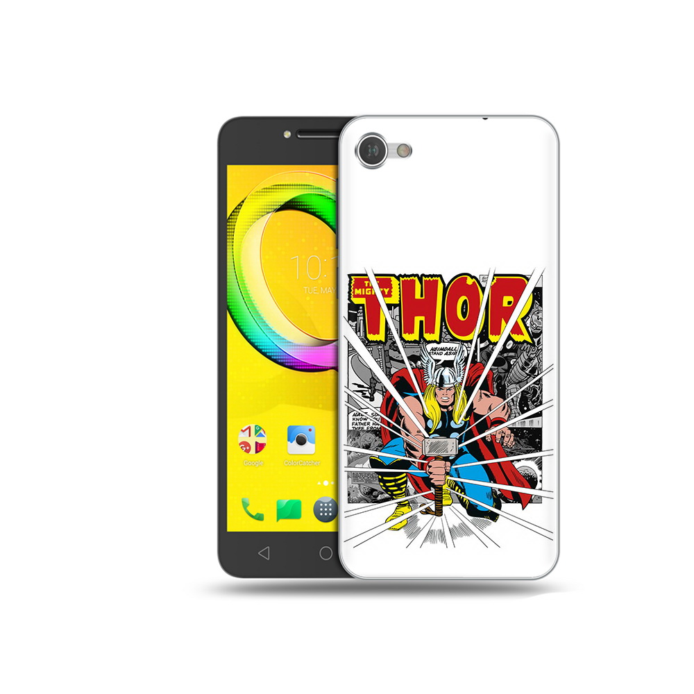 

Чехол MyPads Tocco для Alcatel A5 тор рисунок (PT67387.664.647), Прозрачный, Tocco