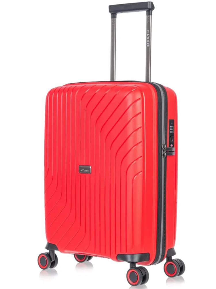 

Чемодан унисекс L'Case MADRID красный, , 55.5х39х25.5 см, MADRID