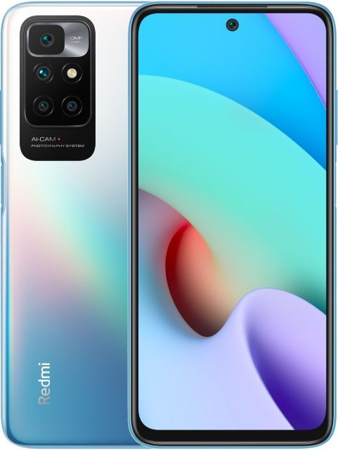 

Смартфон Xiaomi Redmi 10 (2022) 4/128GB Sea blue (X36697), X36697