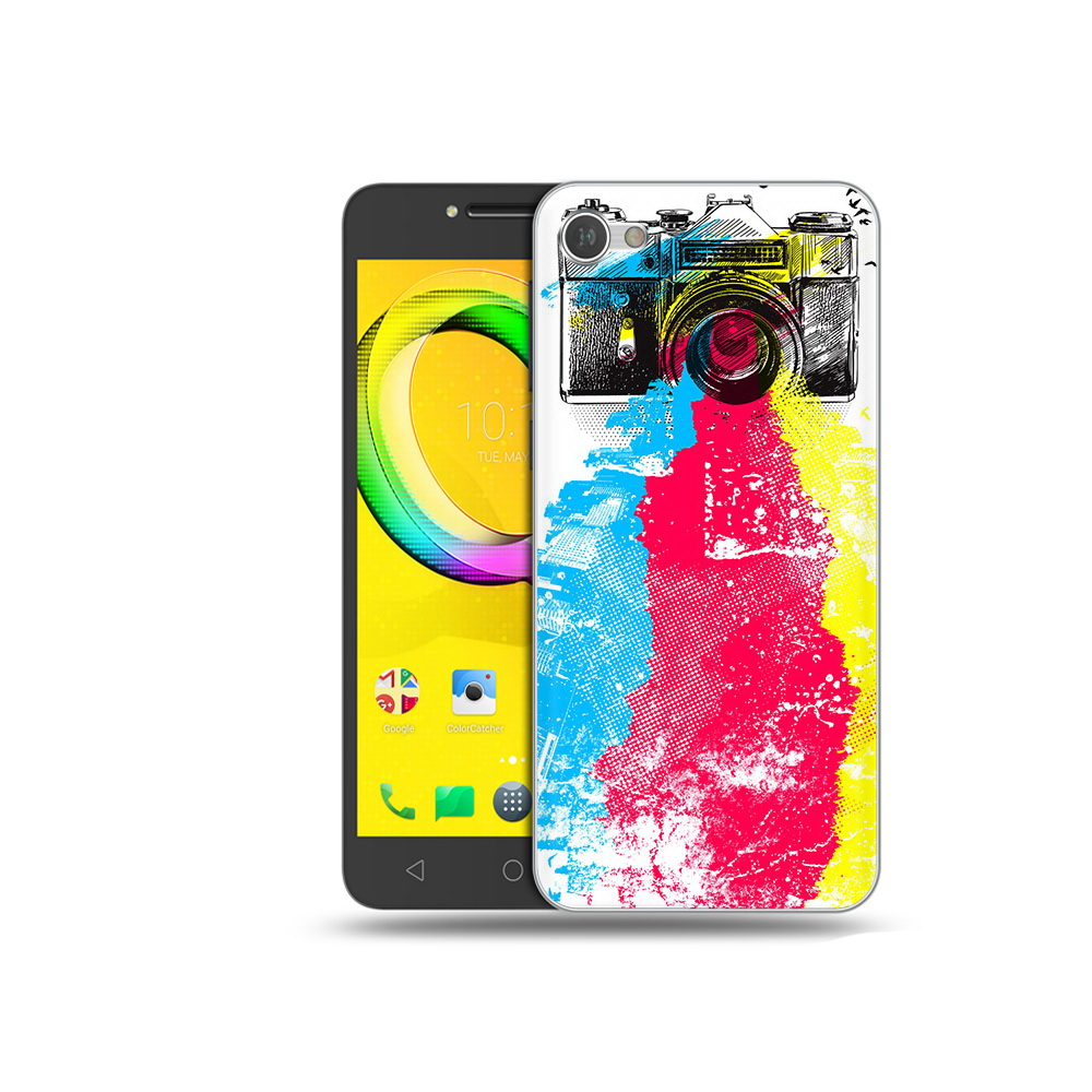 

Чехол MyPads Tocco для Alcatel A5 цветной фотоаппарат (PT67387.664.668), Прозрачный, Tocco