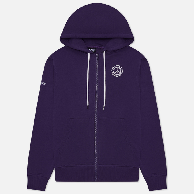 

Мужская толстовка TSCH Peace World Full Zip Hoodie фиолетовый, Размер XL, Peace World Full Zip Hoodie