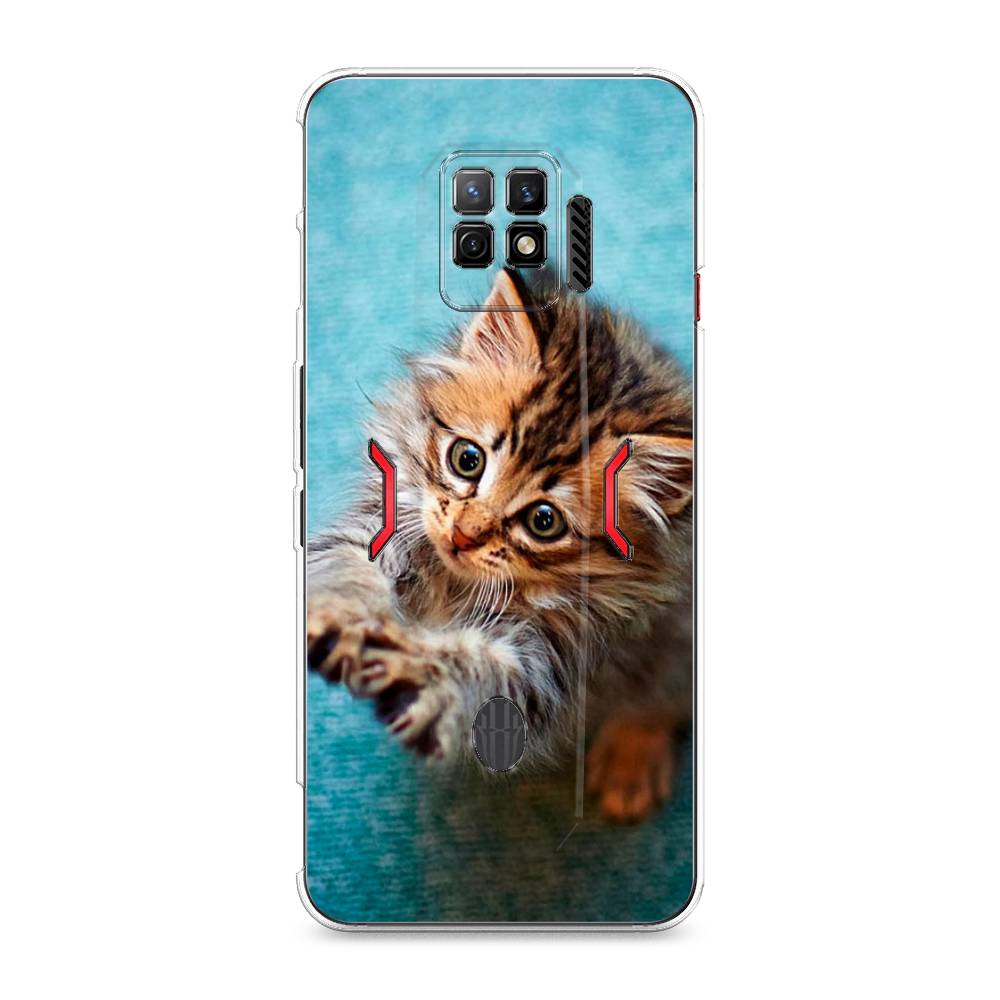 

Чехол Awog на ZTE Nubia Red Magic 7 Pro / ЗТЕ Нубиа Ред Мэджик 7 Pro "Котенок просит есть", Разноцветный, 136050-2