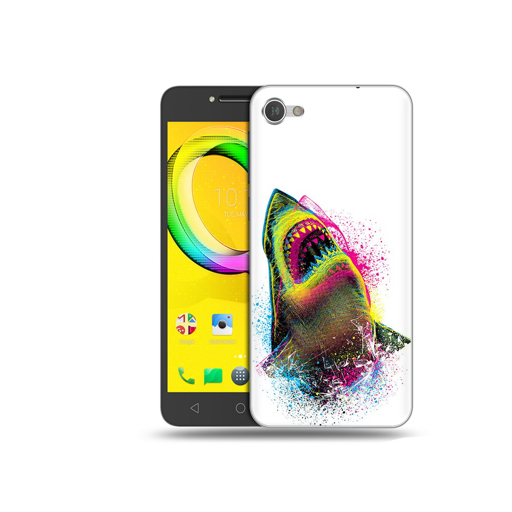 

Чехол MyPads Tocco для Alcatel A5 челюсти-2 (PT67387.664.674), Прозрачный, Tocco