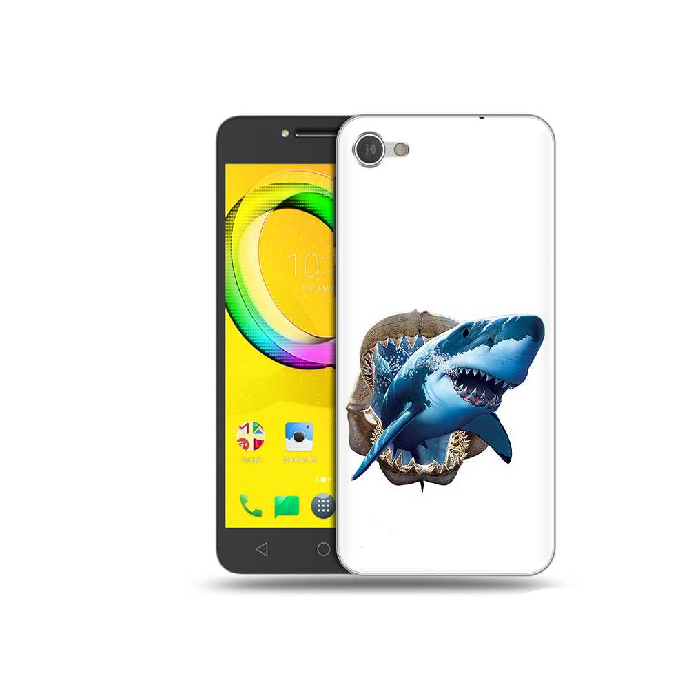 

Чехол MyPads Tocco для Alcatel A5 челюсти (PT67387.664.675), Прозрачный, Tocco