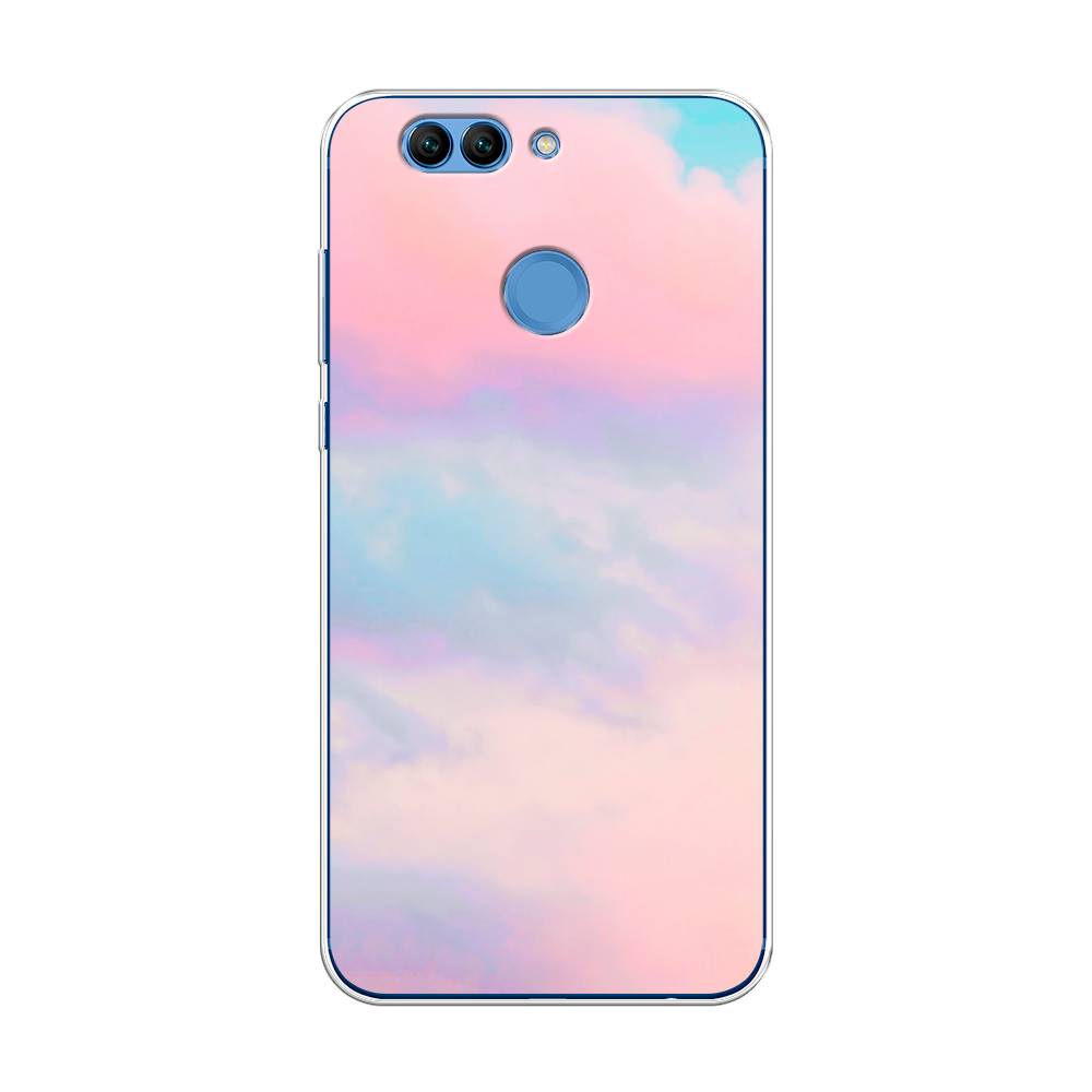 

Чехол Awog на Huawei Nova 2 Plus "Розовые облака", Разноцветный, 63050-3