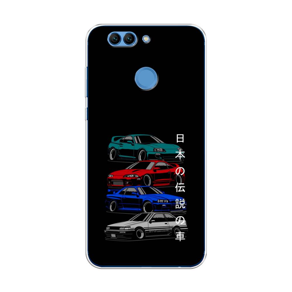 

Чехол Awog на Huawei Nova 2 Plus "JDM Legend cars", Разноцветный, 63050-5