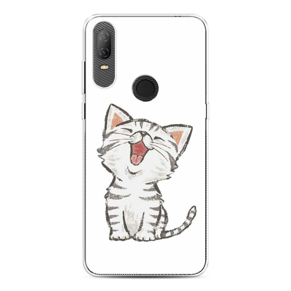 

Чехол Awog на Alcatel 1V (2020) 5007U / Алкатель 1V (2020) 5007U "Котенок рисованный", 170950-1
