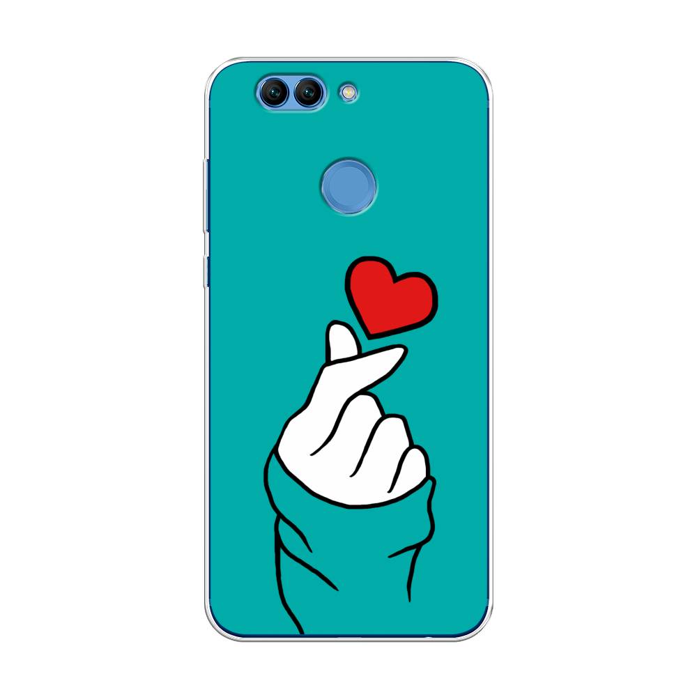 

Чехол Awog на Huawei Nova 2 Plus "Маленькое сердечко", Разноцветный, 63050-7