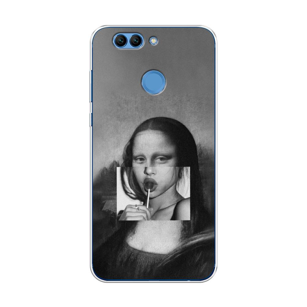 

Чехол Awog на Huawei Nova 2 Plus "Mona Lisa sucking lollipop", Разноцветный, 63050-9