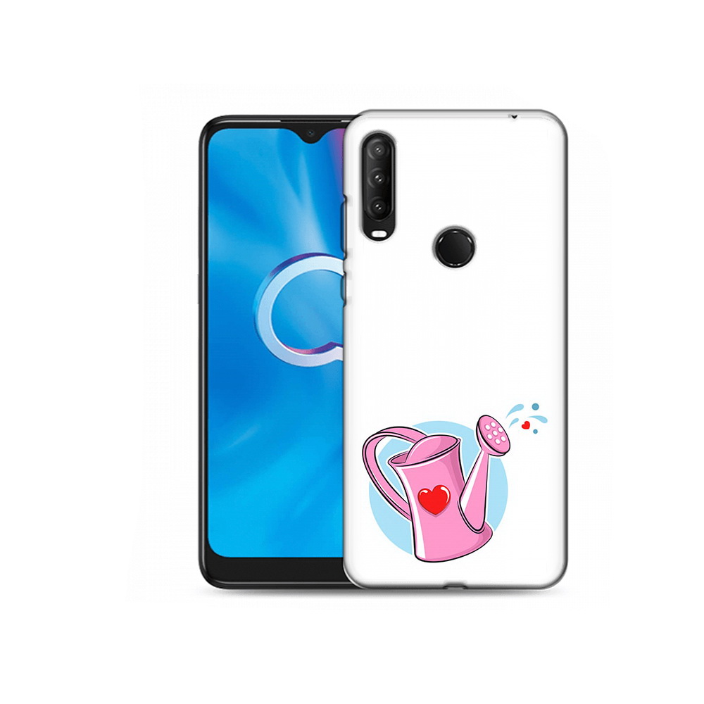 

Чехол MyPads Tocco для Alcatel 1S (2020) 5028Y Лейка любви 14 февраля (PT145668.665.103), Прозрачный, Tocco