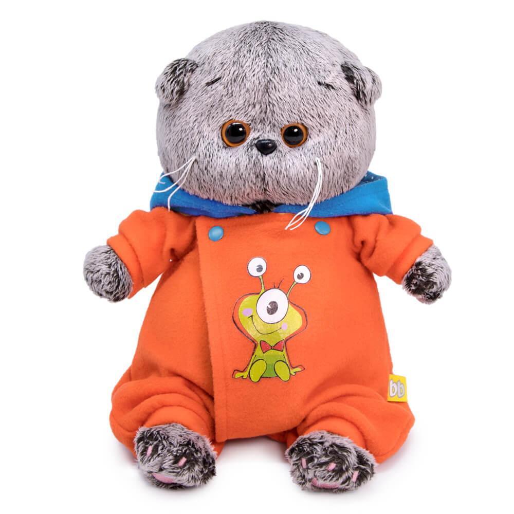 

Мягкая игрушка BUDI BASA Кот Басик BABY в комбинезоне с монстриком 20 см, 149628-tn