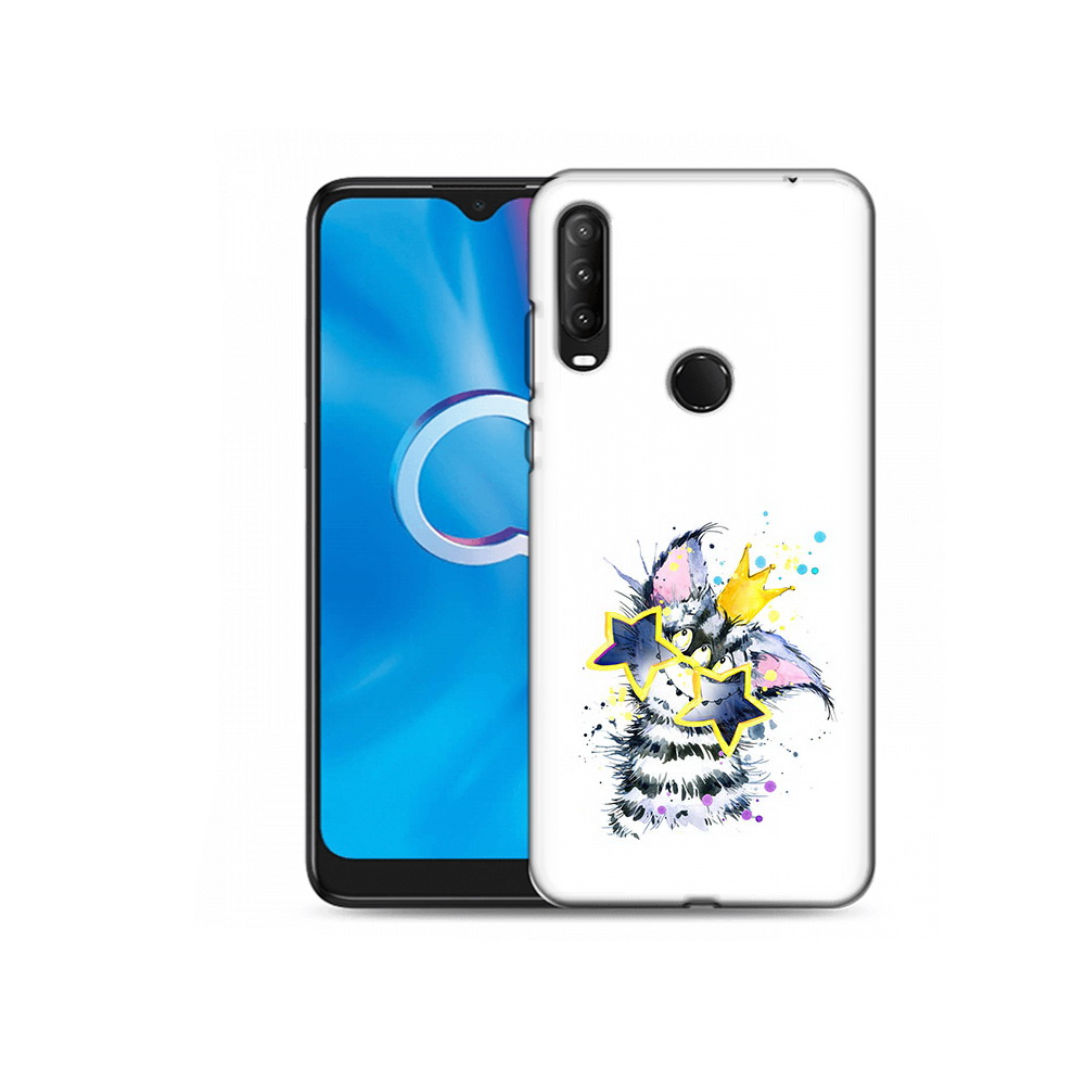 

Чехол MyPads Tocco для Alcatel 1S (2020) 5028Y Мартовский Нуся (PT145668.665.114), Прозрачный, Tocco