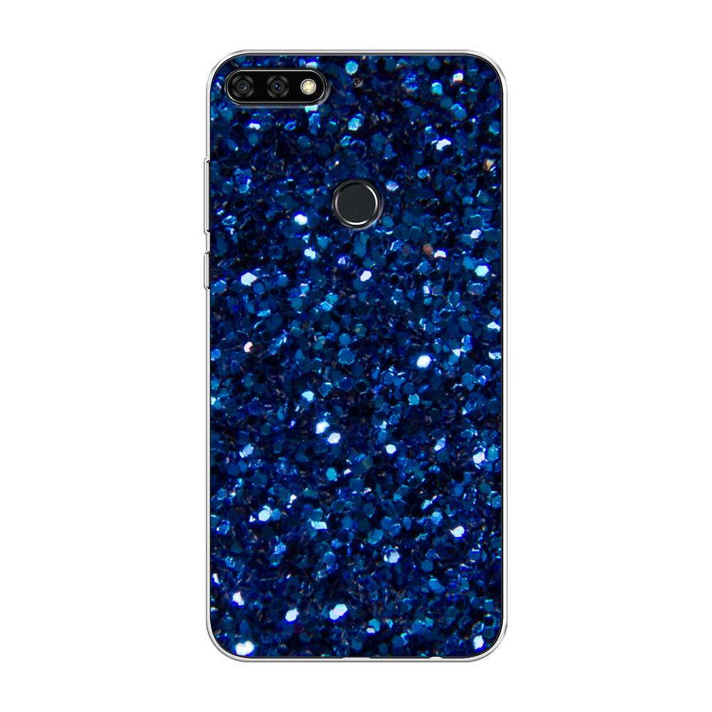 

Чехол Awog "Синие блестки рисунок" для Huawei Nova 2 Lite