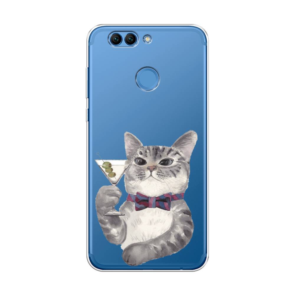 

Чехол Awog "Кот джентльмен" для Huawei Nova 2 Plus