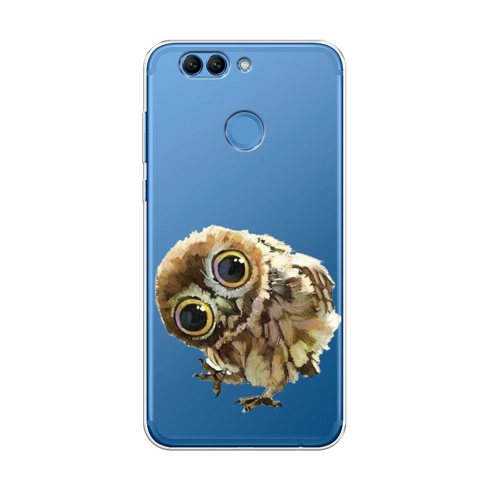 

Чехол Awog на Huawei Nova 2 Plus "Любопытный совенок", Разноцветный, 63050-1