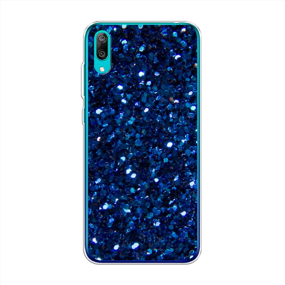 

Чехол Awog "Синие блестки рисунок" для Huawei Y7 Prime 2019